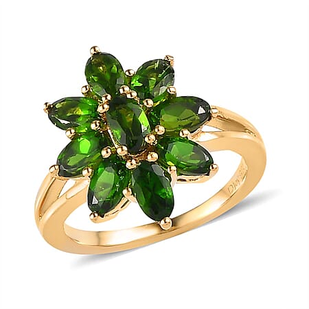 5 / Natural Chrome Diopside / 925 Silver - Product card gallery slide 1 (10176831324473)