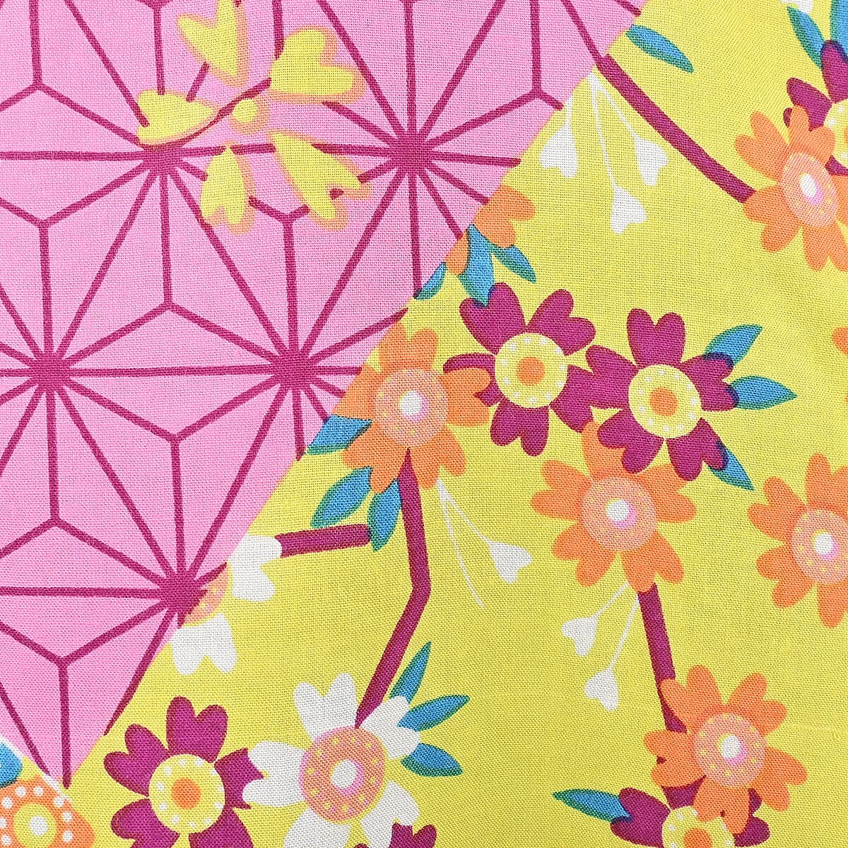 Tamsy Pink Geometric Woven Kaftan Top- One Size Missy image number 4