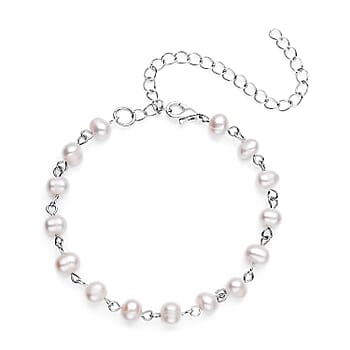 Freshwater White Cultured Pearl - Product card gallery slide 1 (10176832045369)