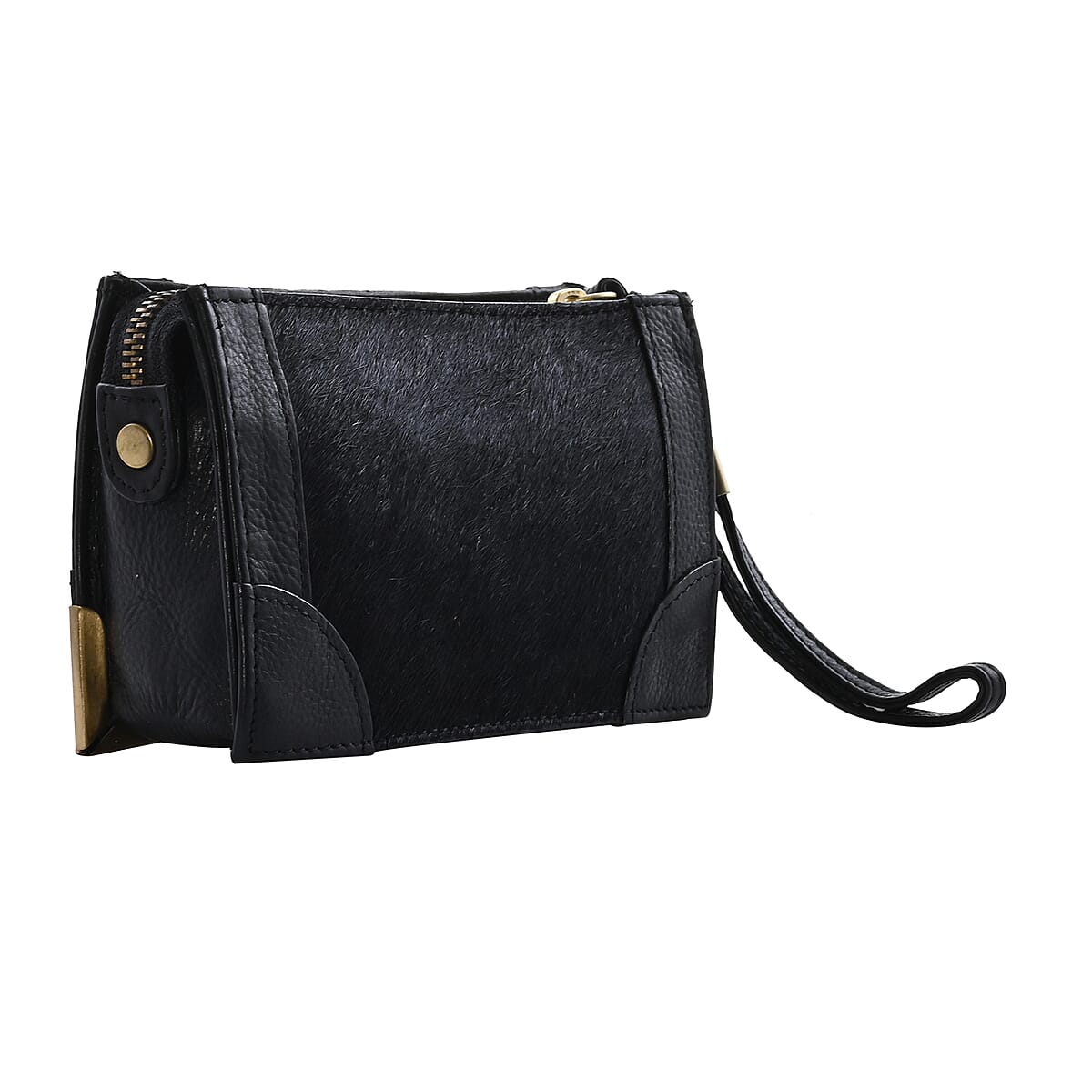 Foley & Corinna- FC Framed Wristlet Pouch (Black) , Designer Wristlet for Women , Wristlet Pouch Wallet Purse image number 2