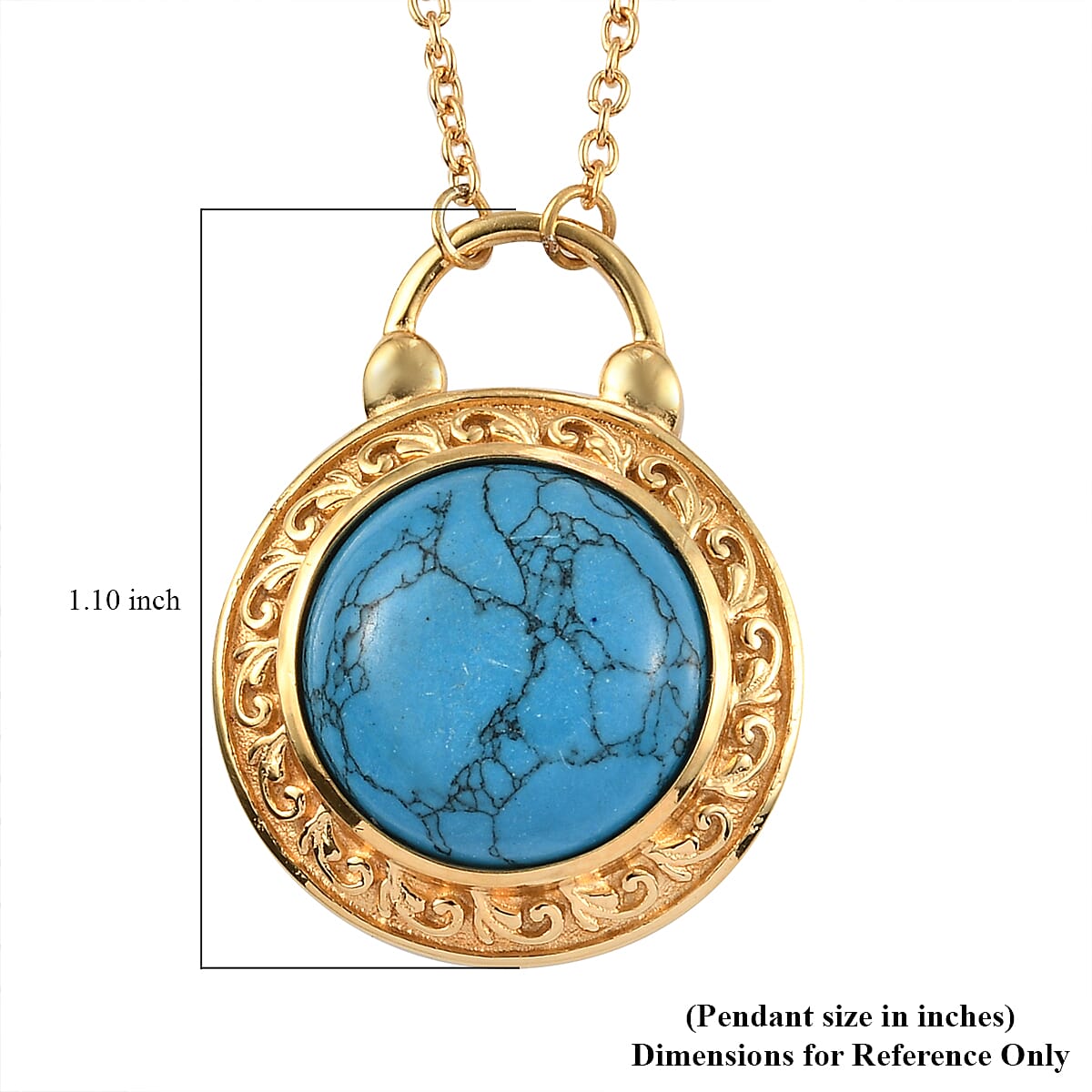 South African Tiger's Eye Fancy Necklace 18 Inches in 14K Yellow Gold Over Copper & ION Plated YG Stainless Steel 11.40 ctw image number 5