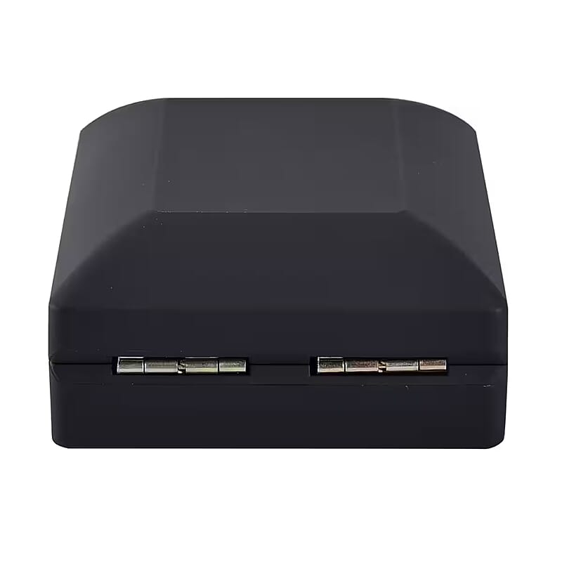 Black Solid Polish LED Light Pendant Necklace Jewelry Box