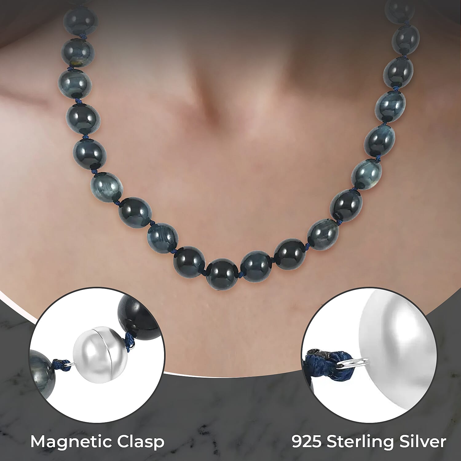 South African Blue Tiger’s Eye - Product card gallery slide 3 (9431370694911)