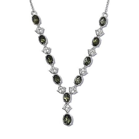 18 / Moldavite / 925 Silver - Product card gallery slide 1 (10176833487161)