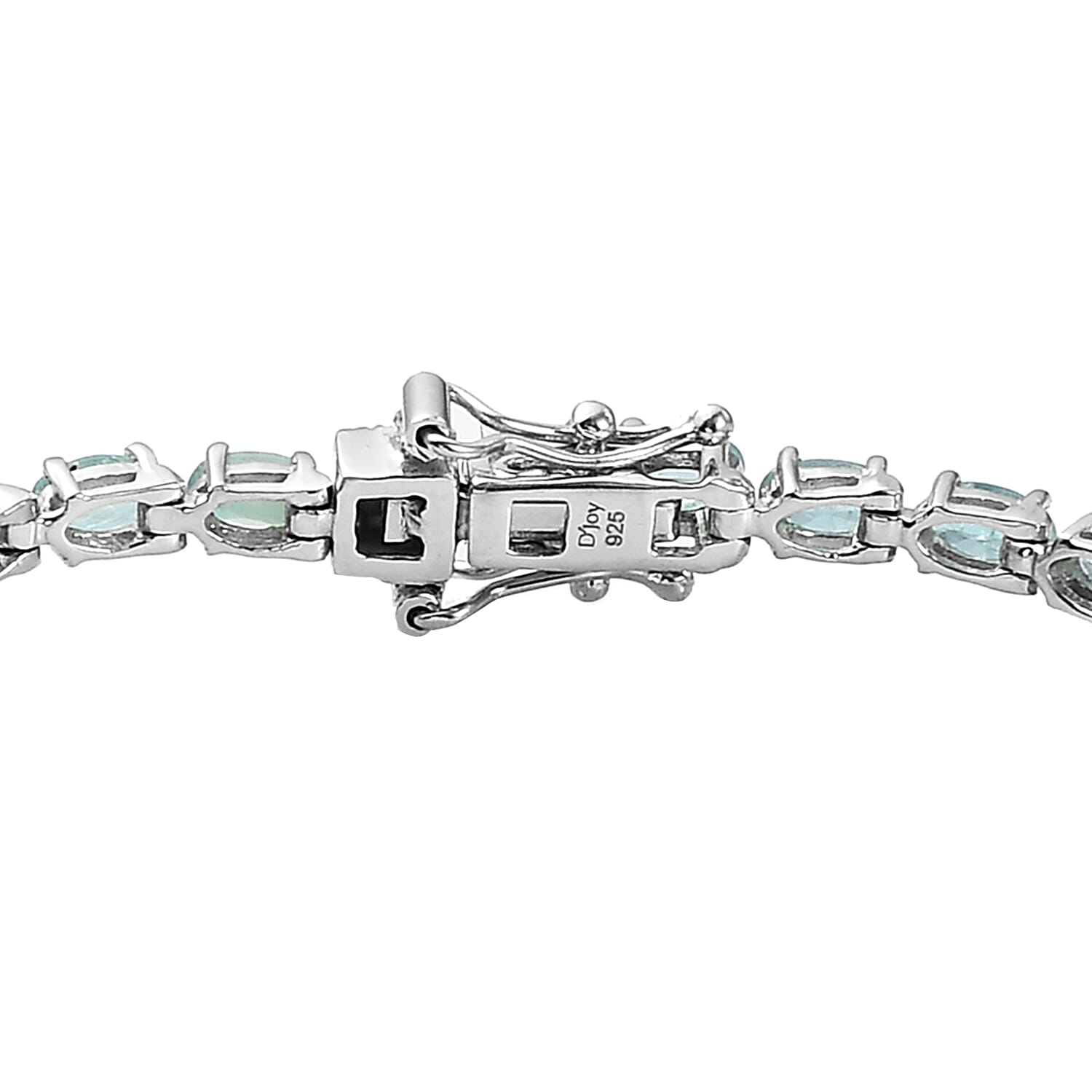 Premium Grandidierite Tennis Bracelet in Platinum Over Sterling Silver (6.50 In) 6.75 ctw