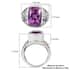 Patroke Quartz Solitaire Ring in Sterling Silver (Size 10.0) 11.65 ctw image number 5