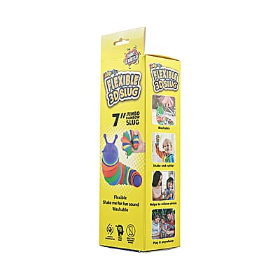FIDGETY Multicolor Flexible 3D Slug