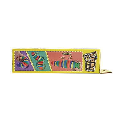 FIDGETY Multicolor Flexible 3D Slug