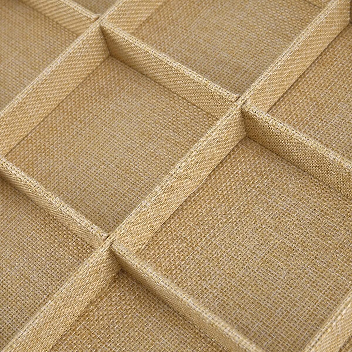 Khaki Linen Removeable 12 Section Tray image number 5