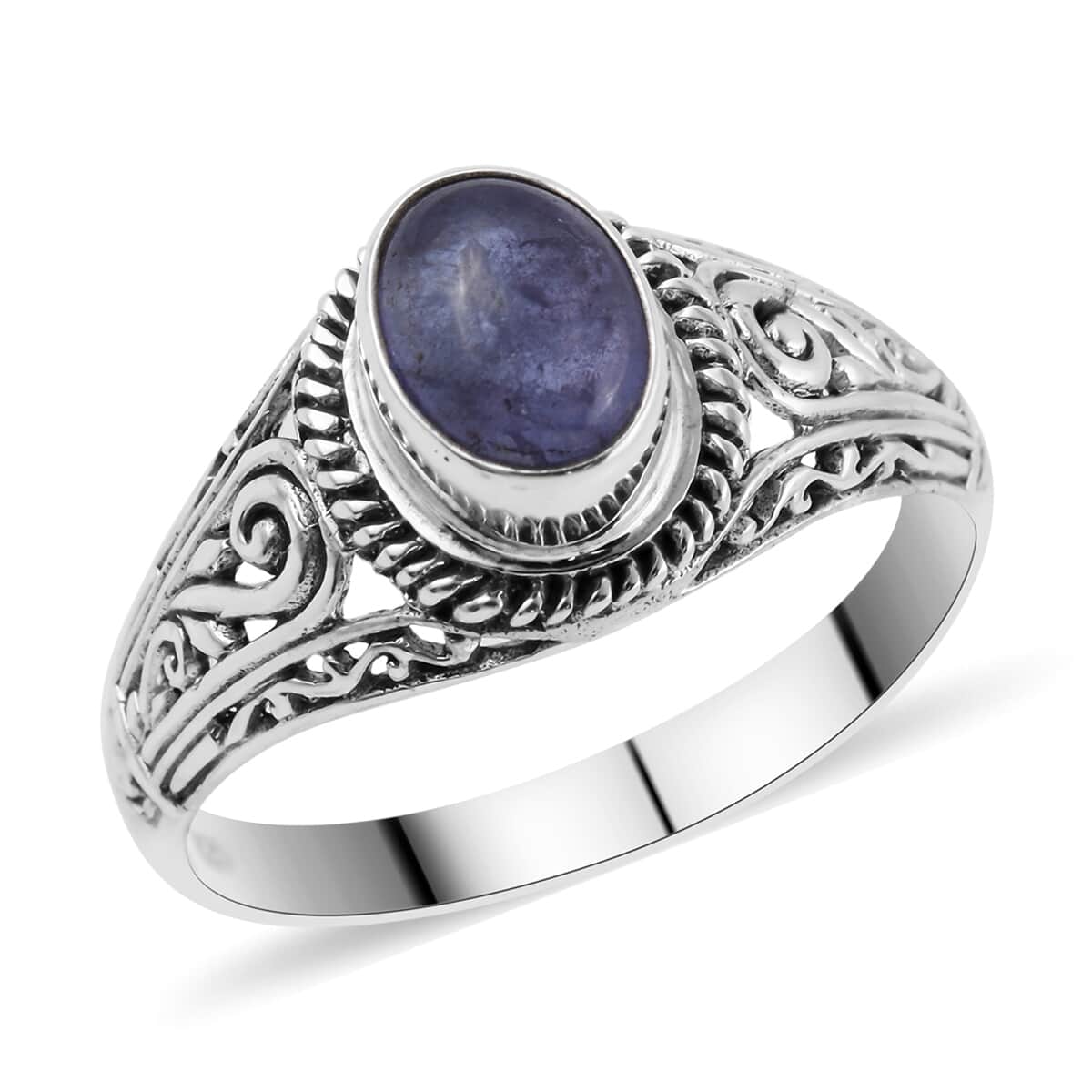 BALI LEGACY Tanzanite Ring in Sterling Silver (Size 10.0) 1.50 ctw image number 0