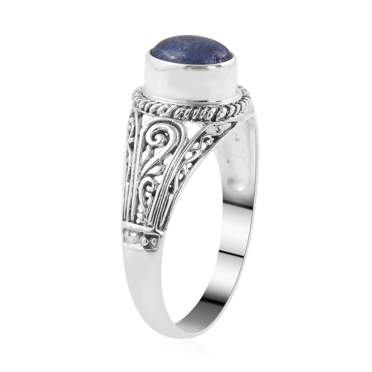 BALI LEGACY Tanzanite Ring in Sterling Silver (Size 10.0) 1.50 ctw image number 3