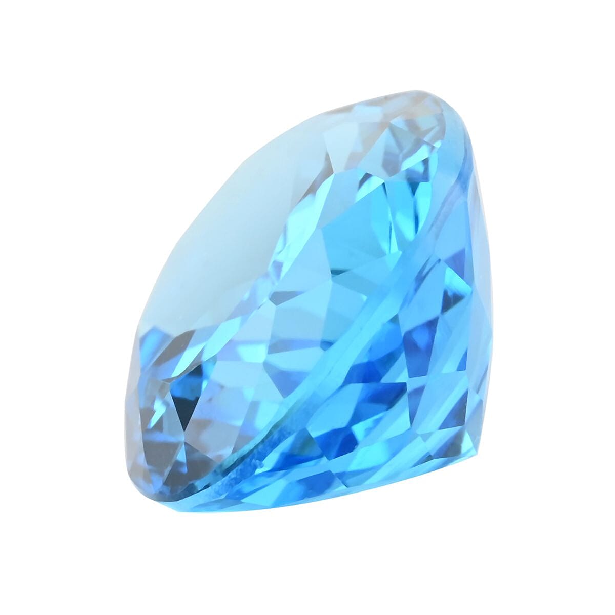 AAAA Swiss Blue Topaz (Ovl 16x12 mm) 11.00 ctw image number 2