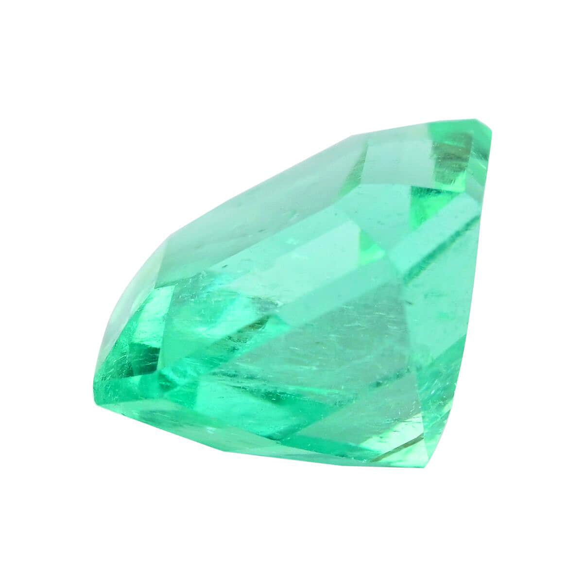 Certified & Appraised AAAA Boyaca Colombian Emerald (Oct Free Size) 1.00 ctw, Loose Gem, Loose Gemstones, Loose Stones, Jewelry Stones image number 1