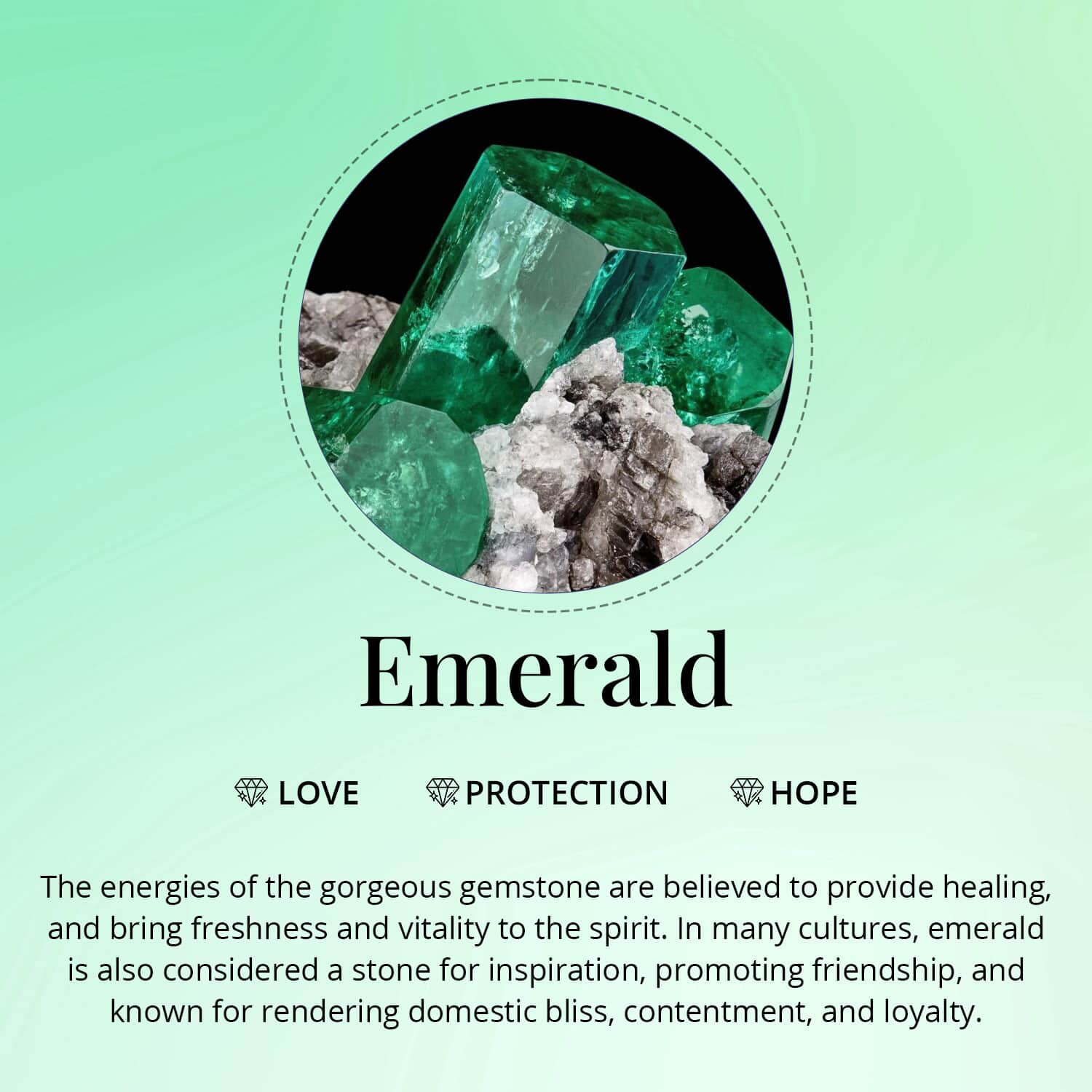 Emerald stone clearance jewelry