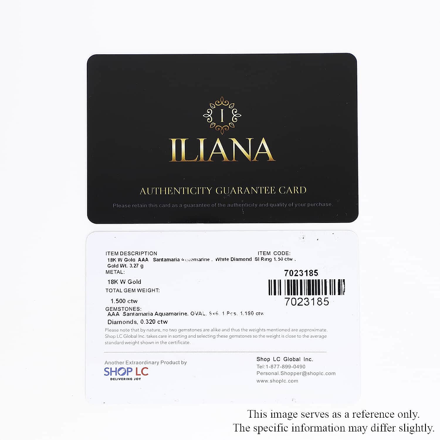 Certified & Appraised Iliana 18K White Gold AAA Santa Maria Aquamarine and G-H SI Diamond Halo Ring (Size 6.0) 1.50 ctw