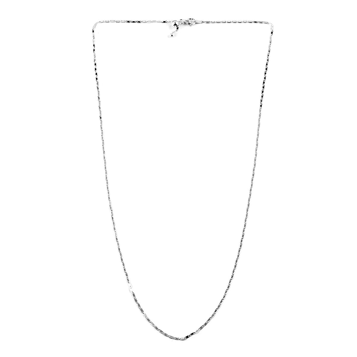 Sterling Silver 1.5mm Anchor Chain Bolo Adjustable Necklace 24 Inches 2.90 Grams image number 2