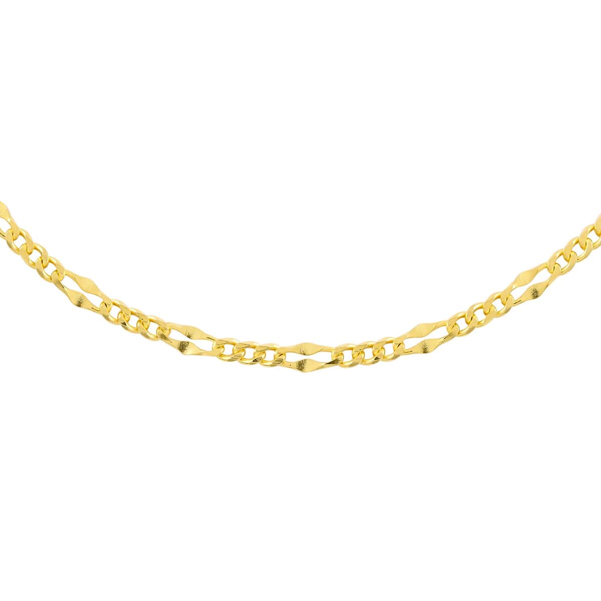14K Yellow Gold Over Sterling Silver 1.8mm Station Curb Chain Bolo Adjustable Necklace 24 Inches 2.75 Grams image number 0