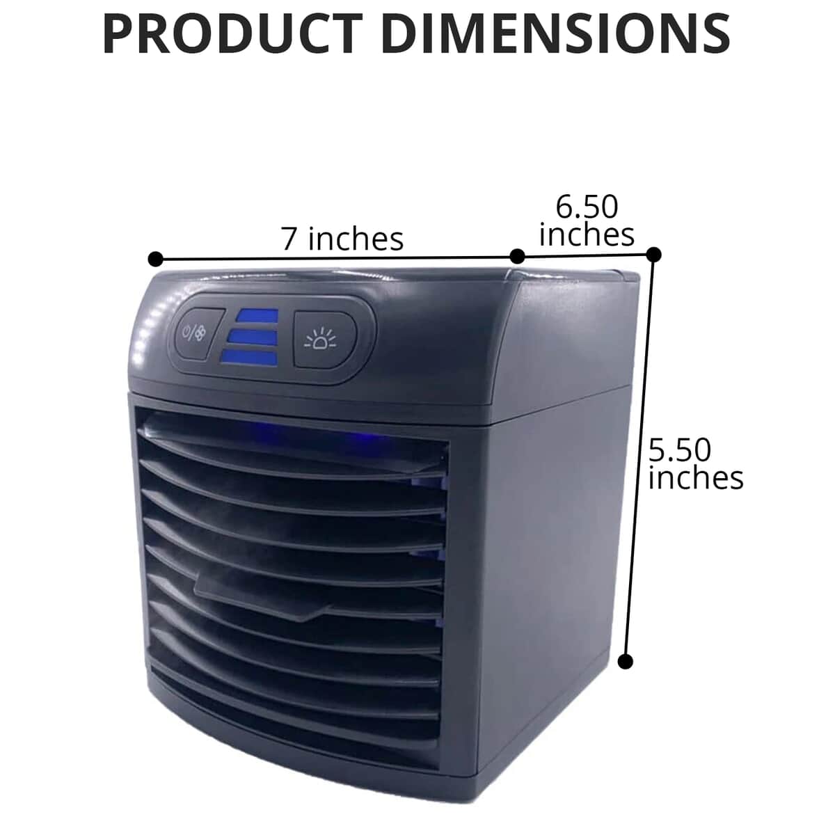 HYDRO-ICE-Portable 8 IN 1 Air Cooling and Humidifer System image number 4