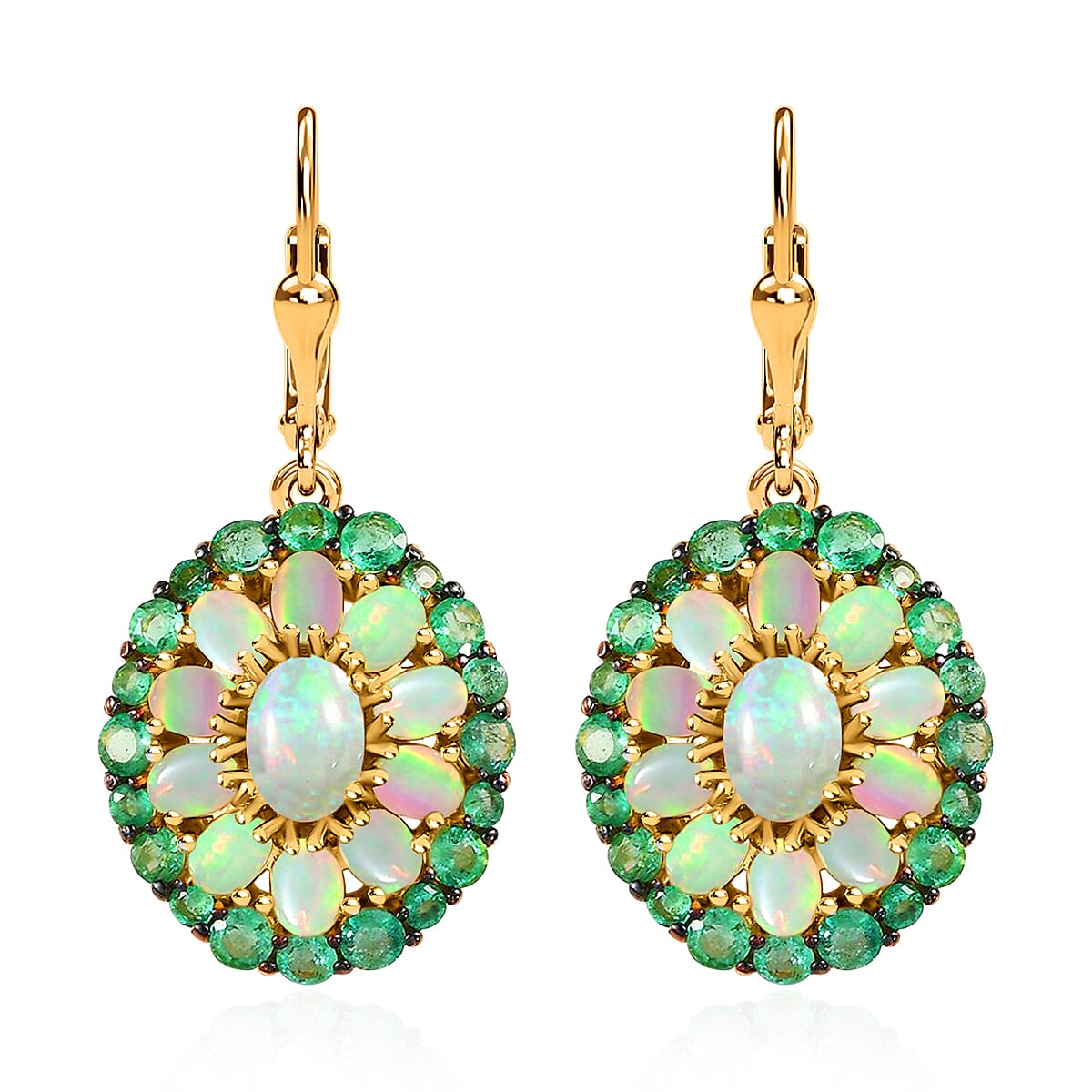 Ethiopian Welo Opal & Kagem Zambian Emerald - Product card gallery slide 1 (9431398613247)