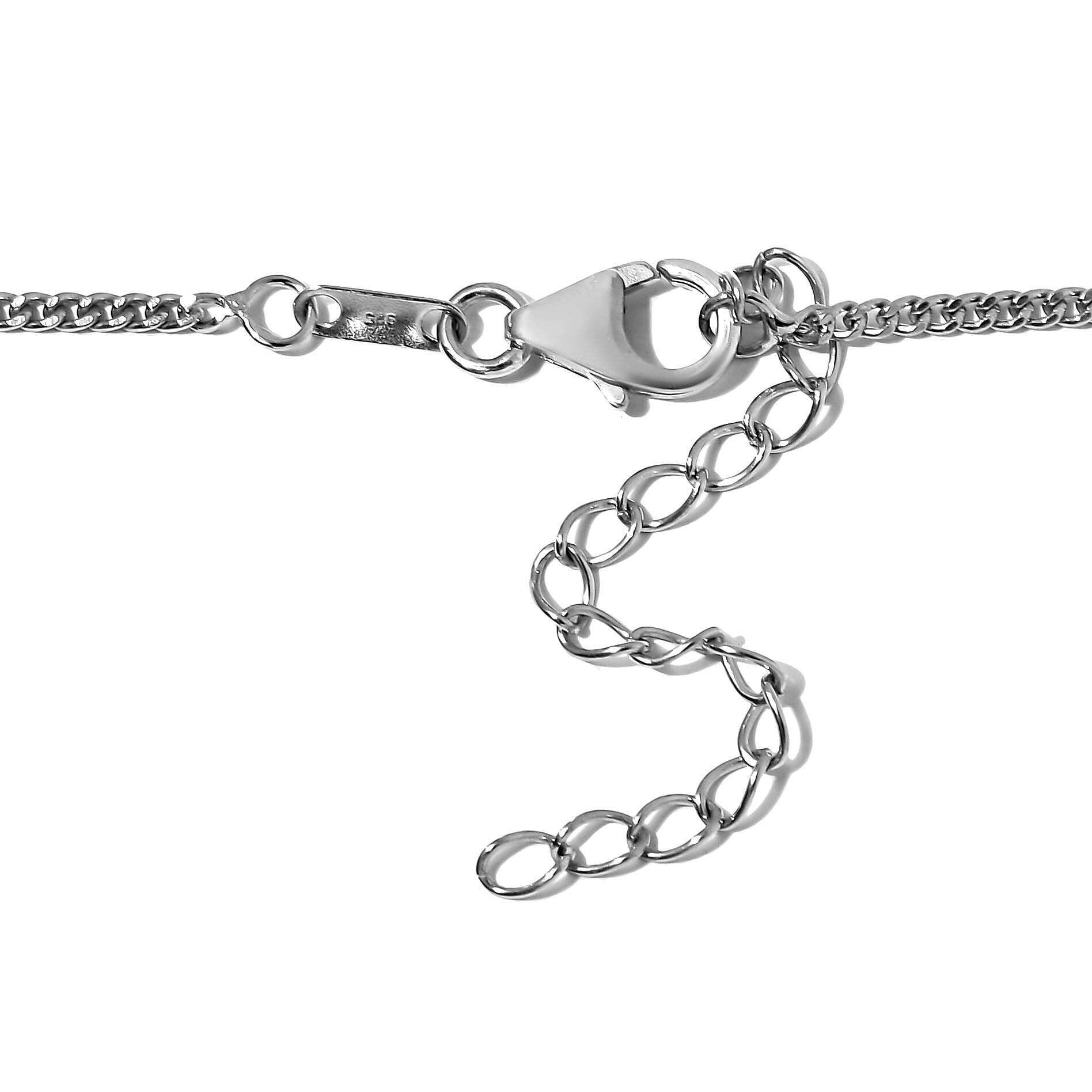 Multi-Tourmaline Necklace 18 Inches in Platinum Over Sterling Silver 19 Grams 9.00 ctw