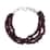 Mozambique Garnet Multi Strand Bracelet in Sterling Silver (7.25 In) 120.90 ctw