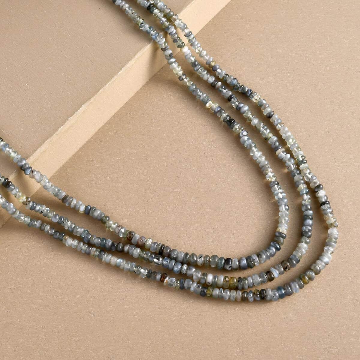 Luxoro 10K Yellow Gold AAA Narsipatnam Alexandrite Beaded Necklace 18 Inches 120.00 ctw image number 1