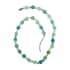 Amazonite Beaded Necklace 18-20 Inches in Rhodium Over Stainless Steel 168.00 ctw image number 0