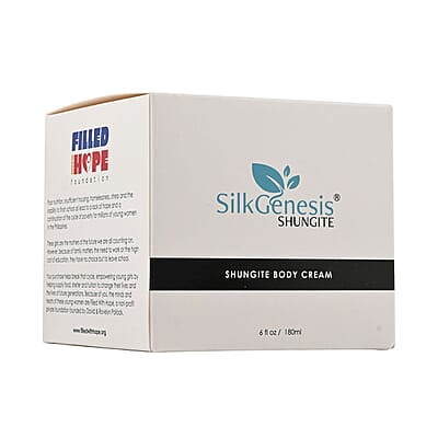 Silk Genesis Shungite Body Cream 6 fl oz