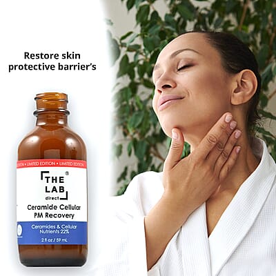 The Lab Direct Ceramide Cellular PM Recovery Treatment 2 oz , Skincare , Skin Serum , Anti Aging , Best Skin Care Products