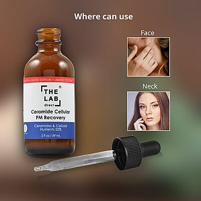 The Lab Direct Ceramide Cellular PM Recovery Treatment 2 oz , Skincare , Skin Serum , Anti Aging , Best Skin Care Products