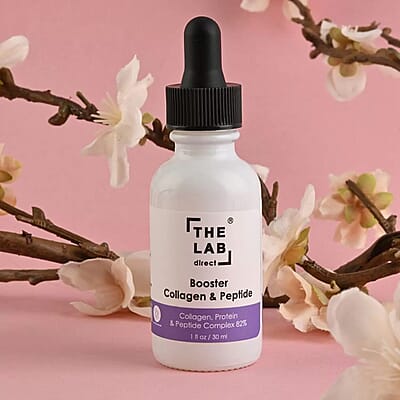 The Lab Direct Booster Collagen & Peptide 1 oz , Collagen Serum , Anti-Wrinkle Serum , Best Anti Aging Skin Care Products