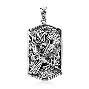 Bali Legacy Sterling Silver Dragonfly Pendant 22.10 Grams