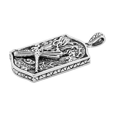 Bali Legacy Sterling Silver Dragonfly Pendant 22.10 Grams