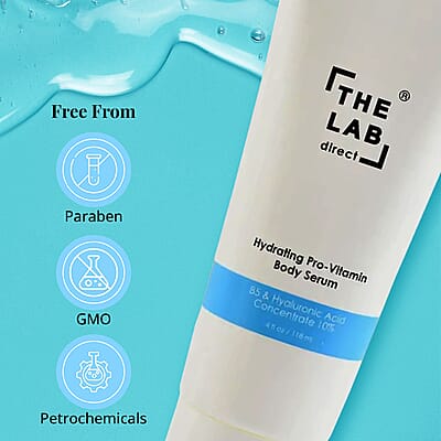 The Lab Direct Hydrating Pro-Vitamin 5 Body Serum 4 fl Oz