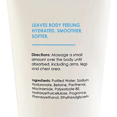 The Lab Direct Hydrating Pro-Vitamin 5 Body Serum 4 fl Oz