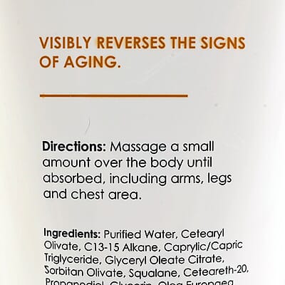 The Lab Direct Reversing Retinol Body Glow Treatment 4 fl oz