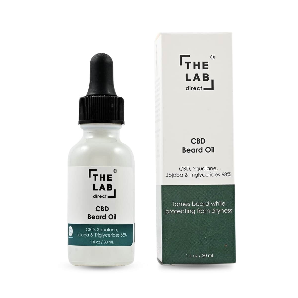 The Lab Direct Men's CBD Beard Oil 1 fl Oz. image number 2