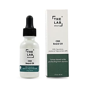 The Lab Direct Men's CBD Beard Oil 1 fl Oz.
