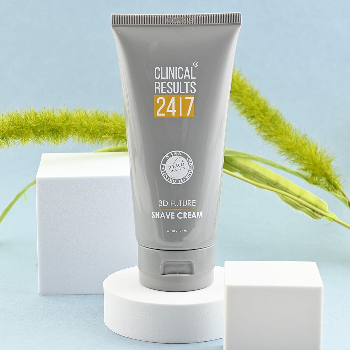 Clinical Results Men's Nasa Shave Cream 6 fl oz image number 1