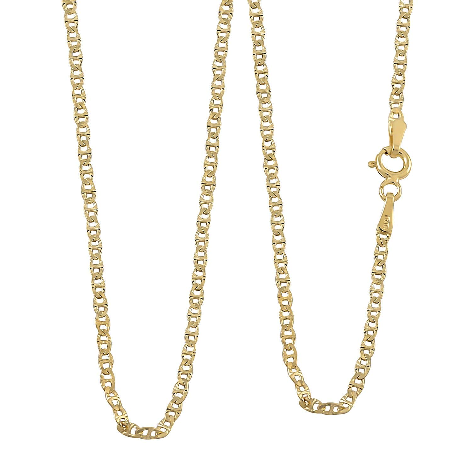 Diamond cut hot sale mariner chain