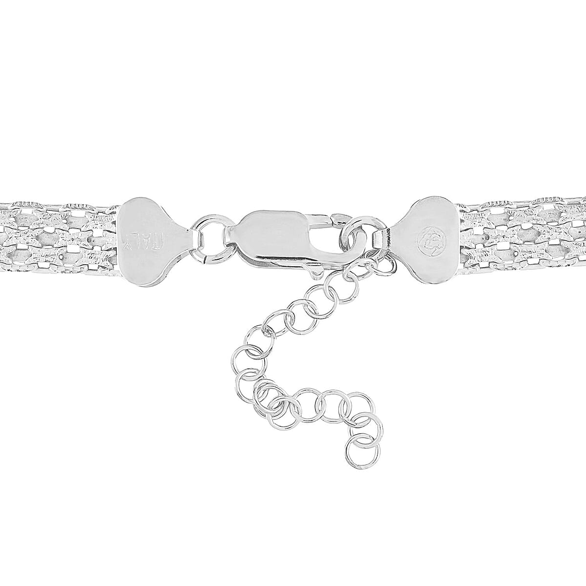 Italian Sterling Silver Necklace (18 Inches) (12.50 g) image number 3