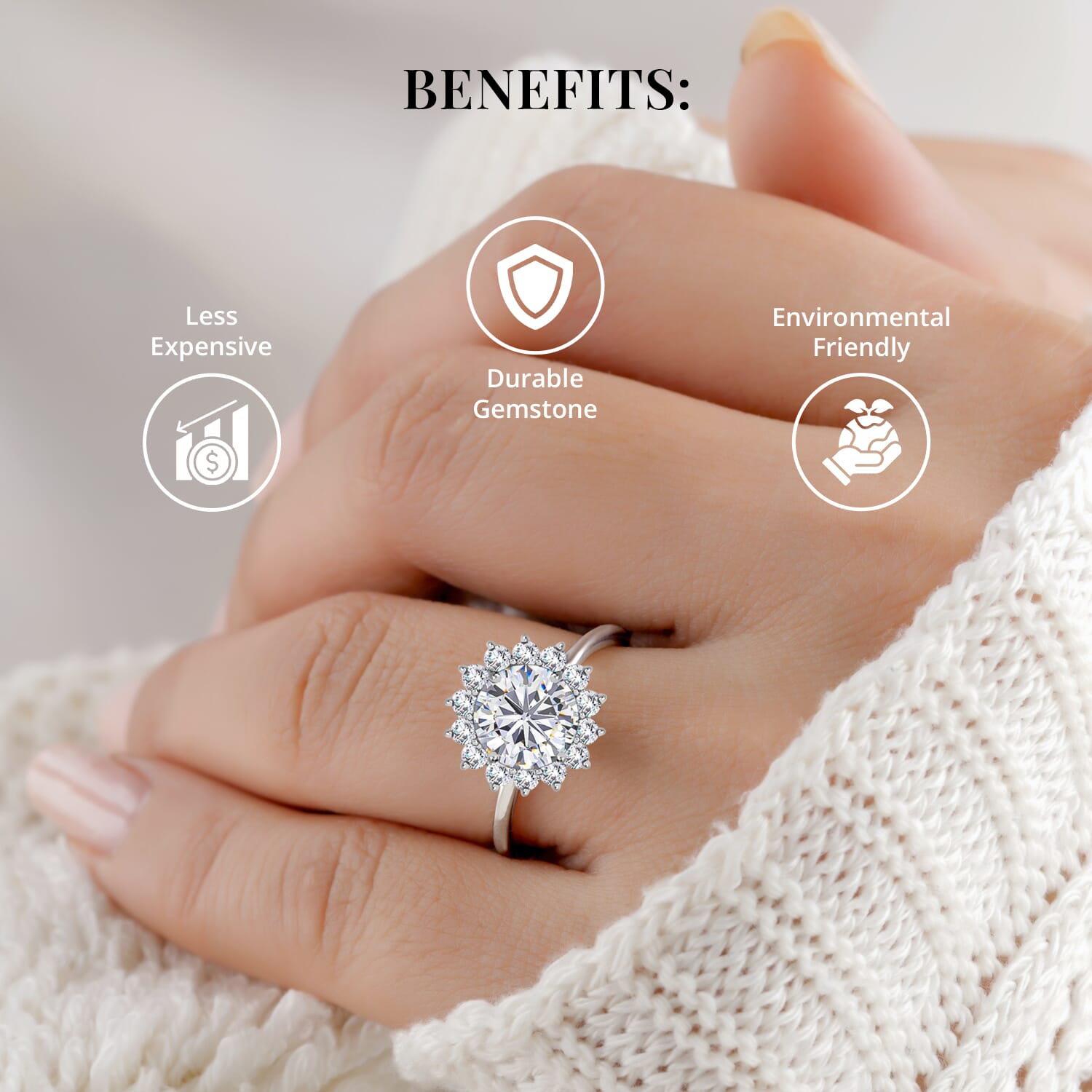 Env moissanite on sale