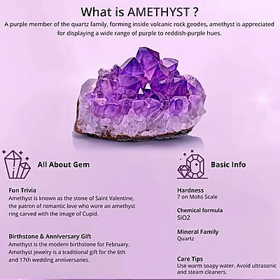 Amethyst Cut Base -XS (Approx. 775ctw), Rainbow Amethyst Crystal Geode For Living Room Side Table Decor, Decorative Gems