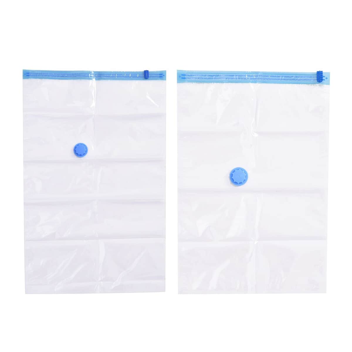 Vacuum Compression Storage Bags with Hand Pump - 5 Packs in 2 Sizes image number 6