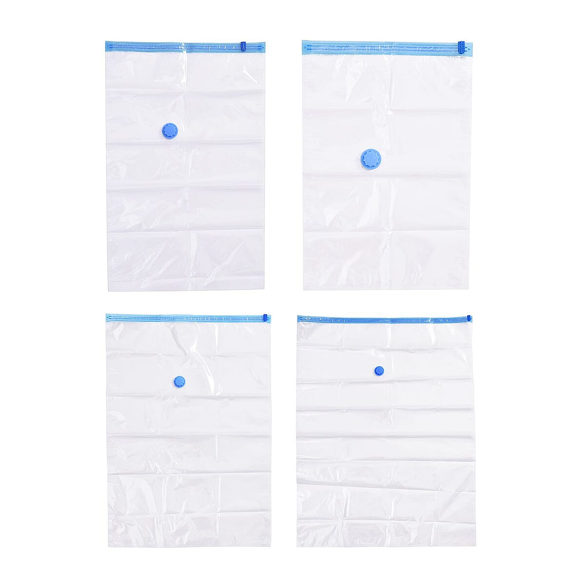 Vacuum Compression Storage Bags with Hand Pump - 7 Packs in 4 Sizes image number 6