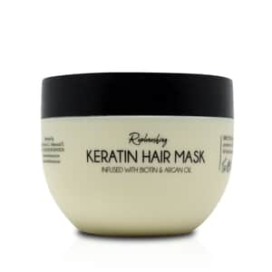 Karma Beauty- Keratin Hair Mask Infused with Biotin and Argan Oil (Ships in 12-14 Day) | Keratin Hair Treatment | Biotin Argon Oil Haircare