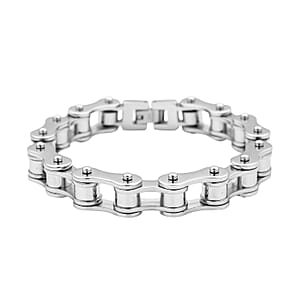 Bicycle Chain Design Bracelet in Stainless Steel (8.00 In) 64.90 Grams