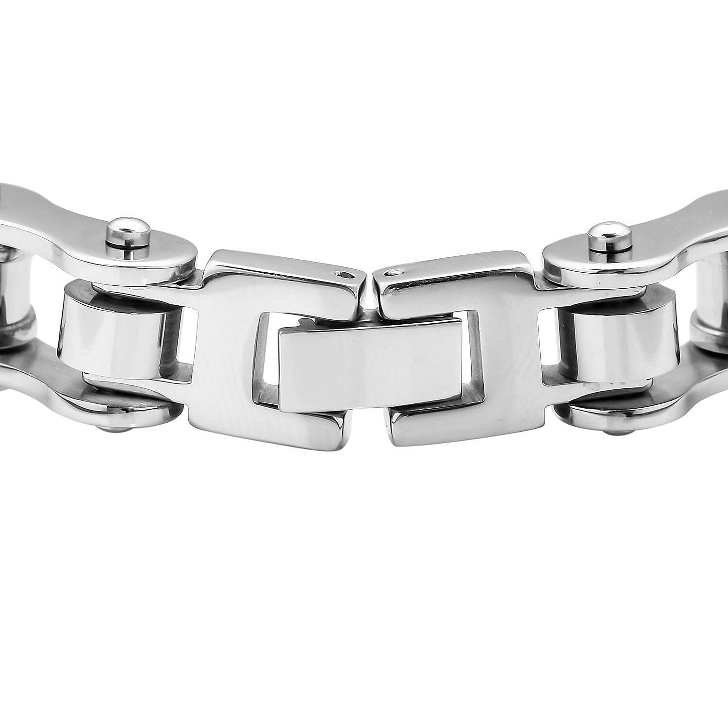 Bicycle Chain Design Bracelet in Stainless Steel (8.00 In) 64.90 Grams