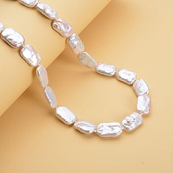 White Keshi Pearl - Product card gallery slide 2 (9431429153023)