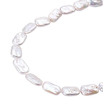 White Keshi Pearl - Product card gallery slide 3 (9431429153023)